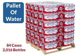 How Much Does a Pallet of Water Weigh From Costco